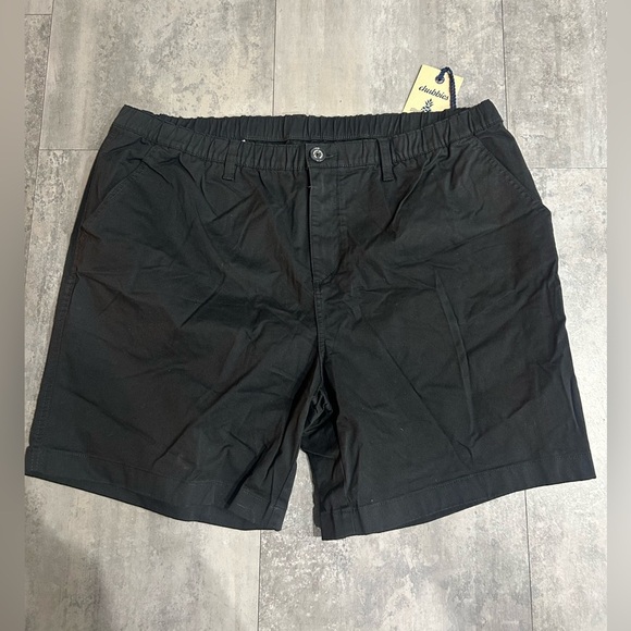 Chubbies The Dark N Stormies 7” shorts elastic waist black Size XXL - Picture 3 of 9